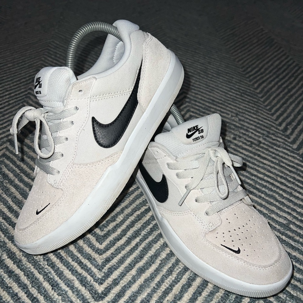 Nike Force 58 SB Photon Dust Skateboarding Mens Shoes CZ2959–003 Sz 7.5 EUC